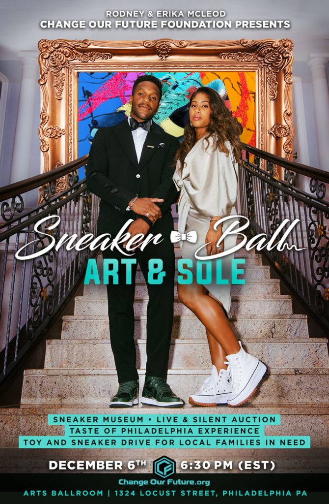 Change Our Future Foundation Co-Founder and Super Bowl LII Champion Rodney  Mcleod Jr. to host Inaugural Sneaker Ball Fundraiser - ScoopUSANews